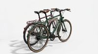 Aparcabicis simple y dos bicicletas
