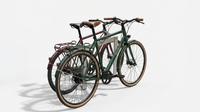 Aparcabicis y dos bicicletas con candando 3