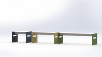 image of the 3 benches