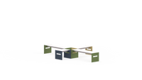 set of the 3 benches without background