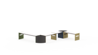 set of the benches without background
