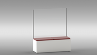 Divider with bench 150 cm